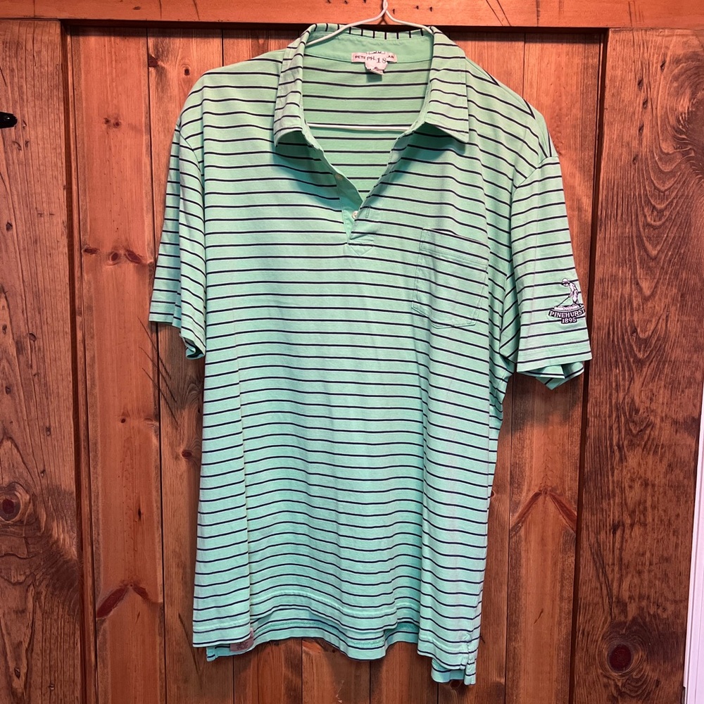 Men’s Medium Pinehurst Peter Millar golf polo